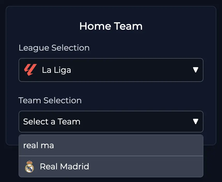 Team selection